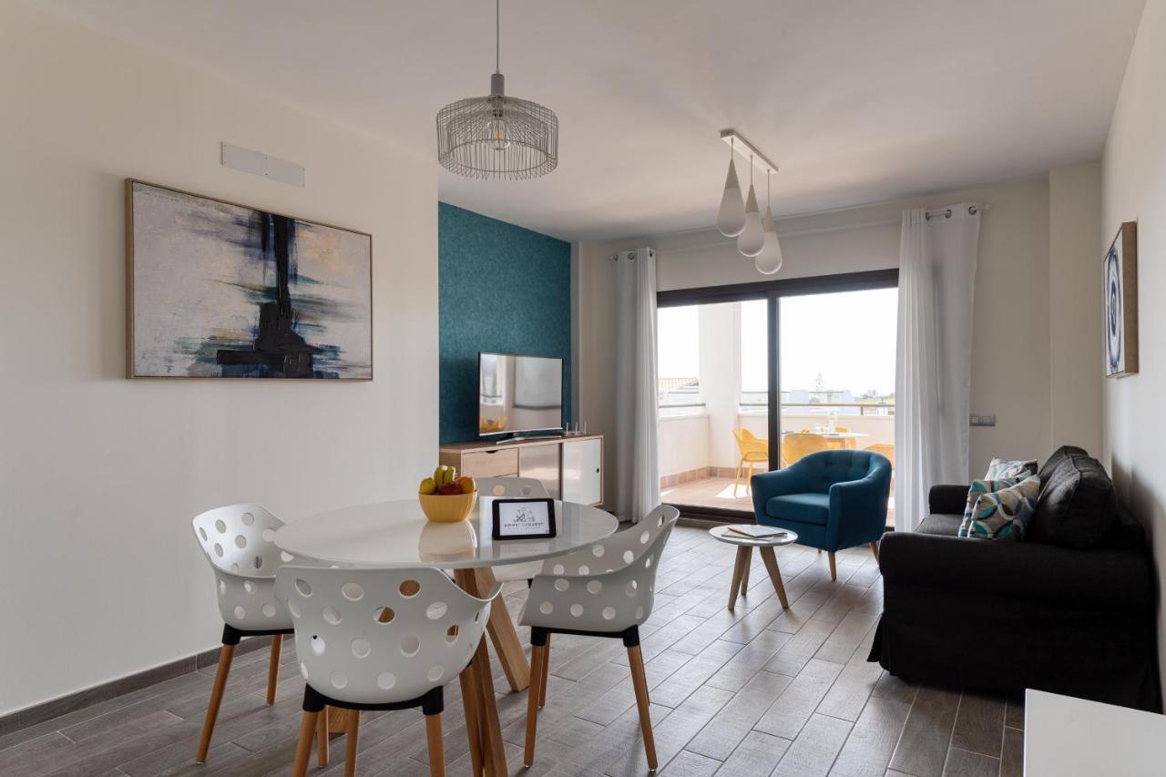 Homeforguest Apartamento En Residencia De Lujo Con Terraza Y Piscina La Guirra Bagian luar foto