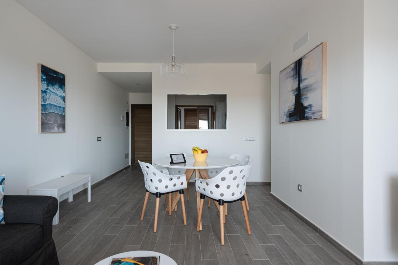 Homeforguest Apartamento En Residencia De Lujo Con Terraza Y Piscina La Guirra Bagian luar foto